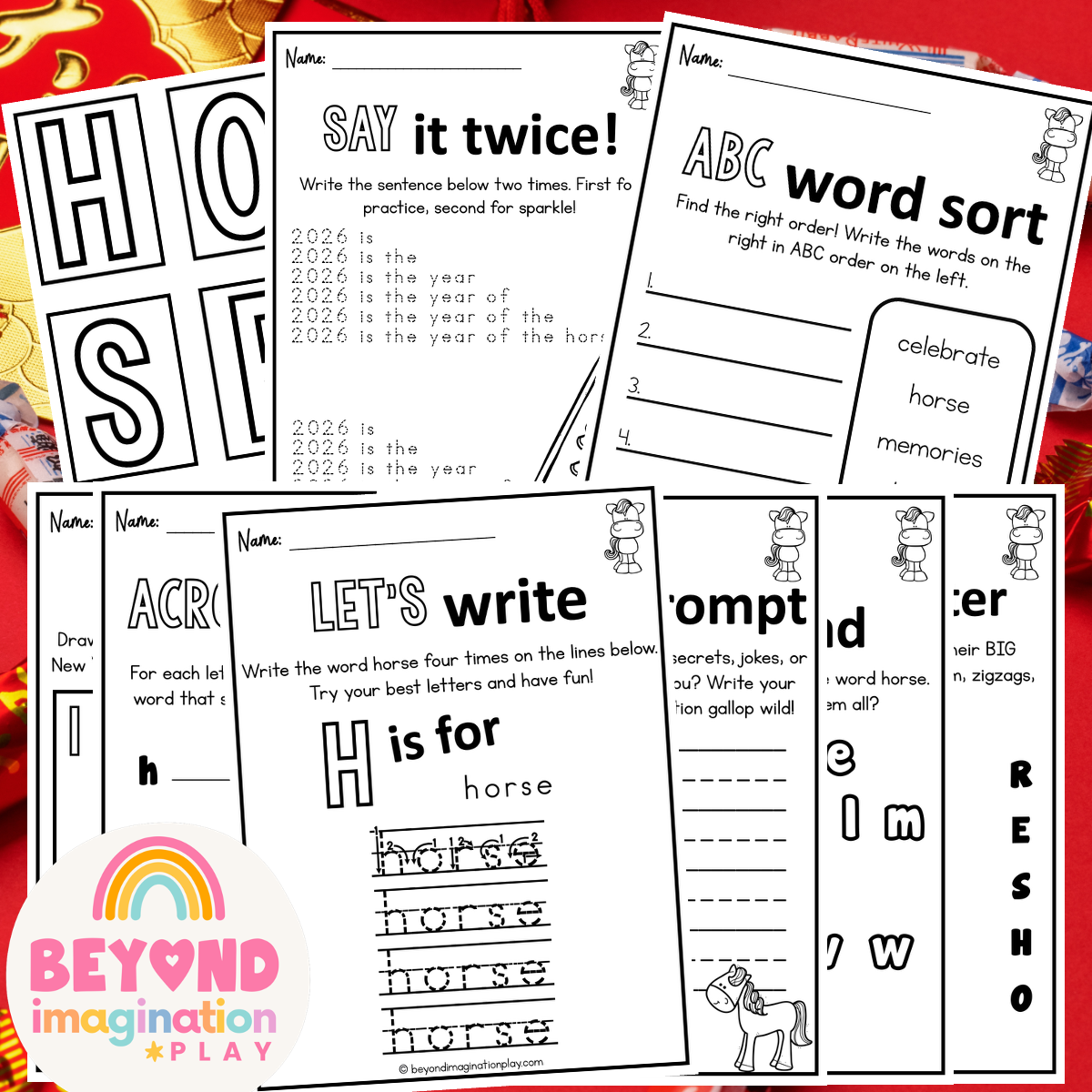 Chinese New Year 2026 Activity Pack