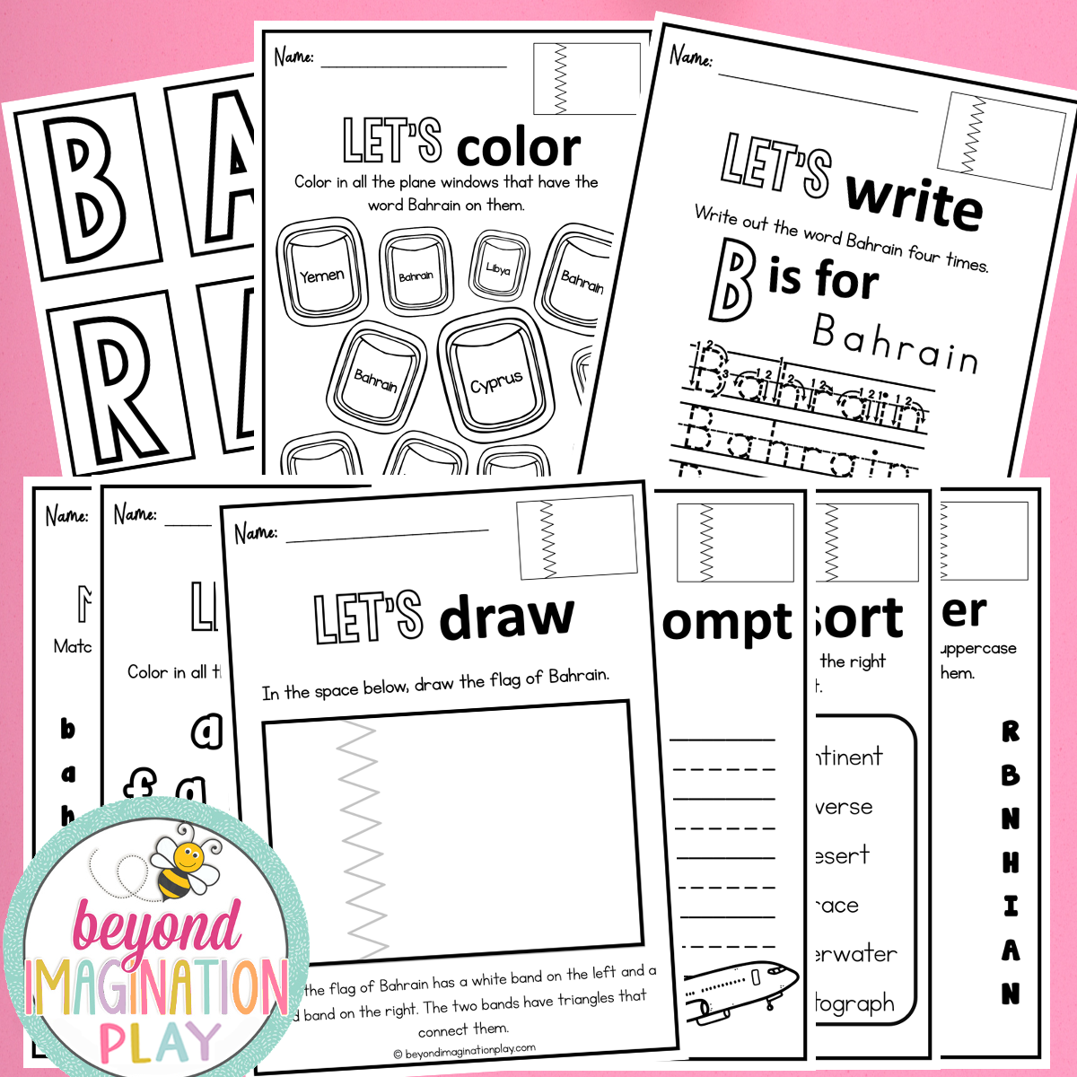 Bahrain Country Study Activity Pack