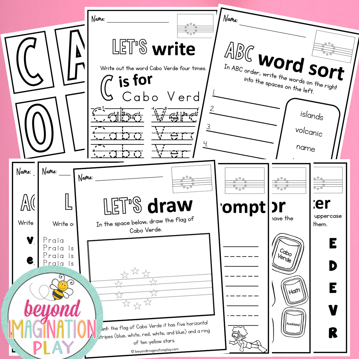 Cabo Verde Country Study Activity Pack