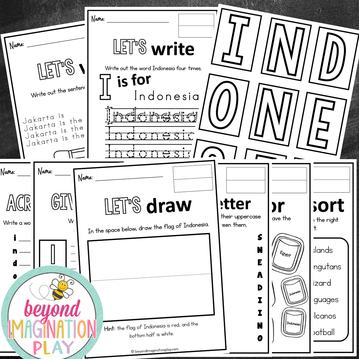 Indonesia Country Study Activity Pack
