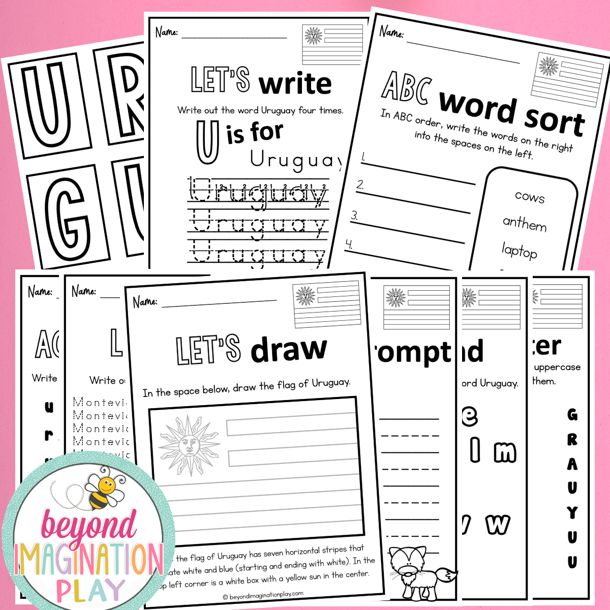 Uruguay Country Study Activity Pack