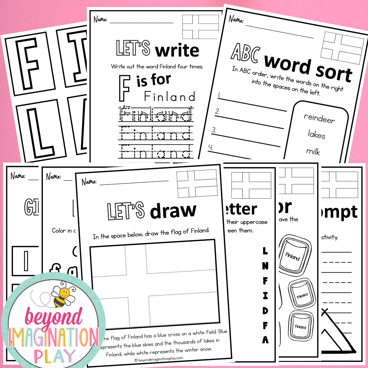 Finland Country Study Activity Pack