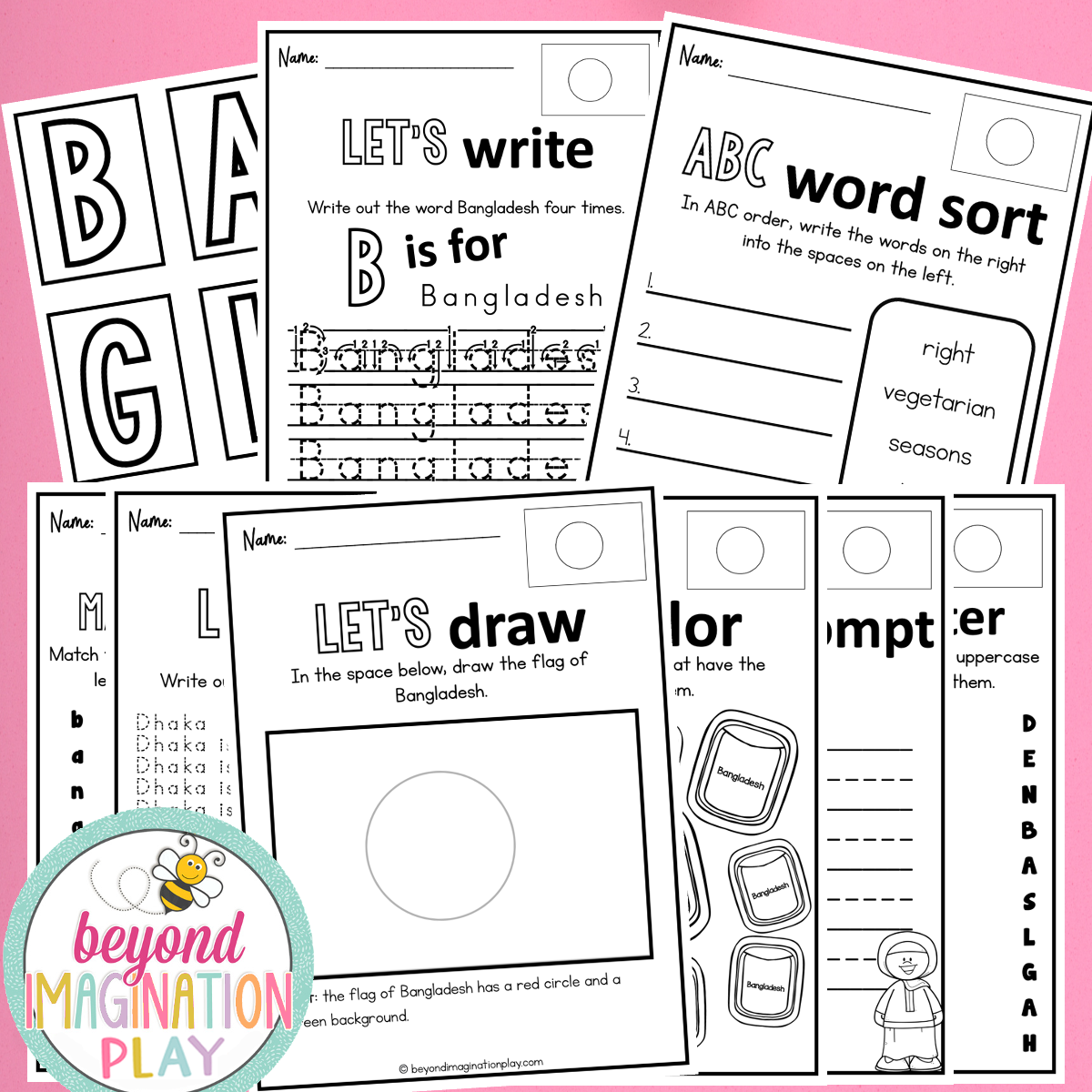 Bangladesh Country Study Activity Pack