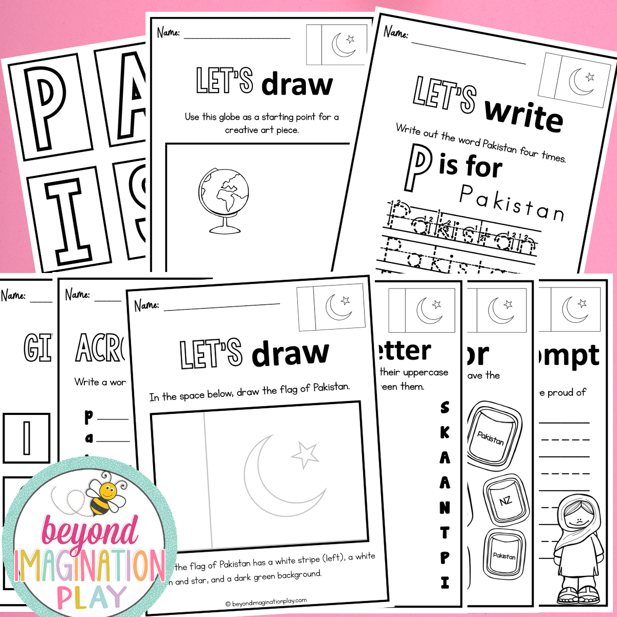Pakistan Country Study Activity Pack