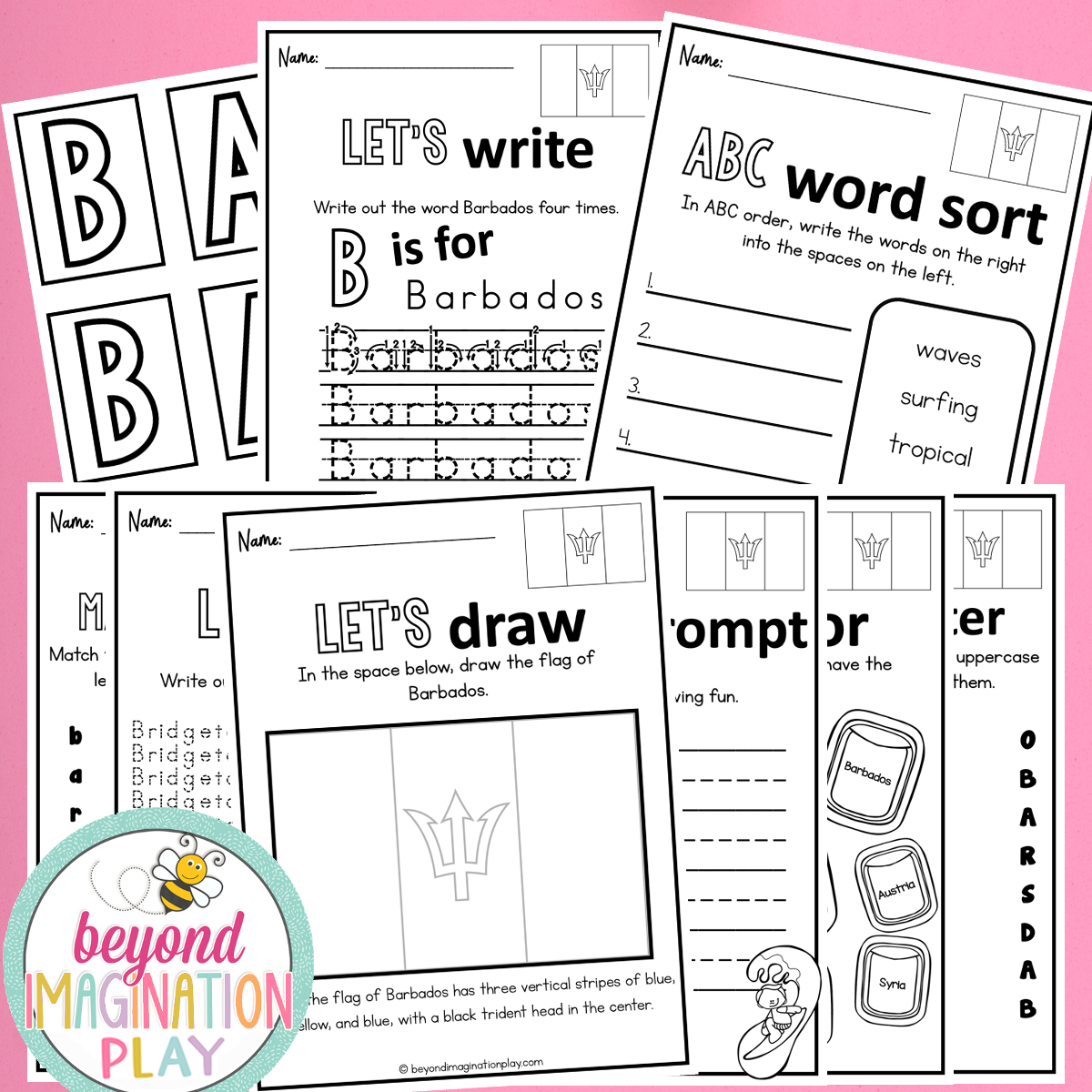 Barbados Country Study Activity Pack