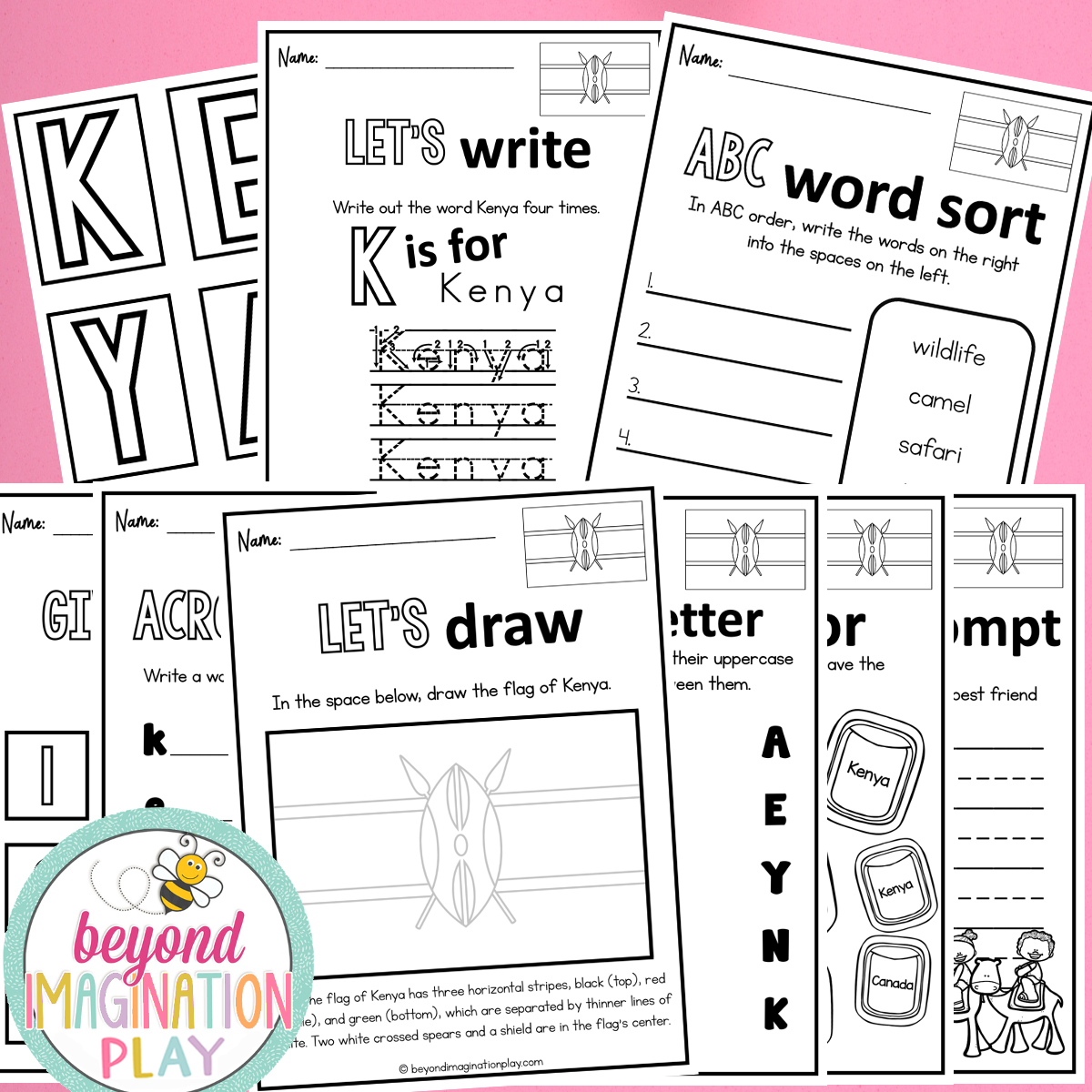 Kenya Country Study Activity Pack