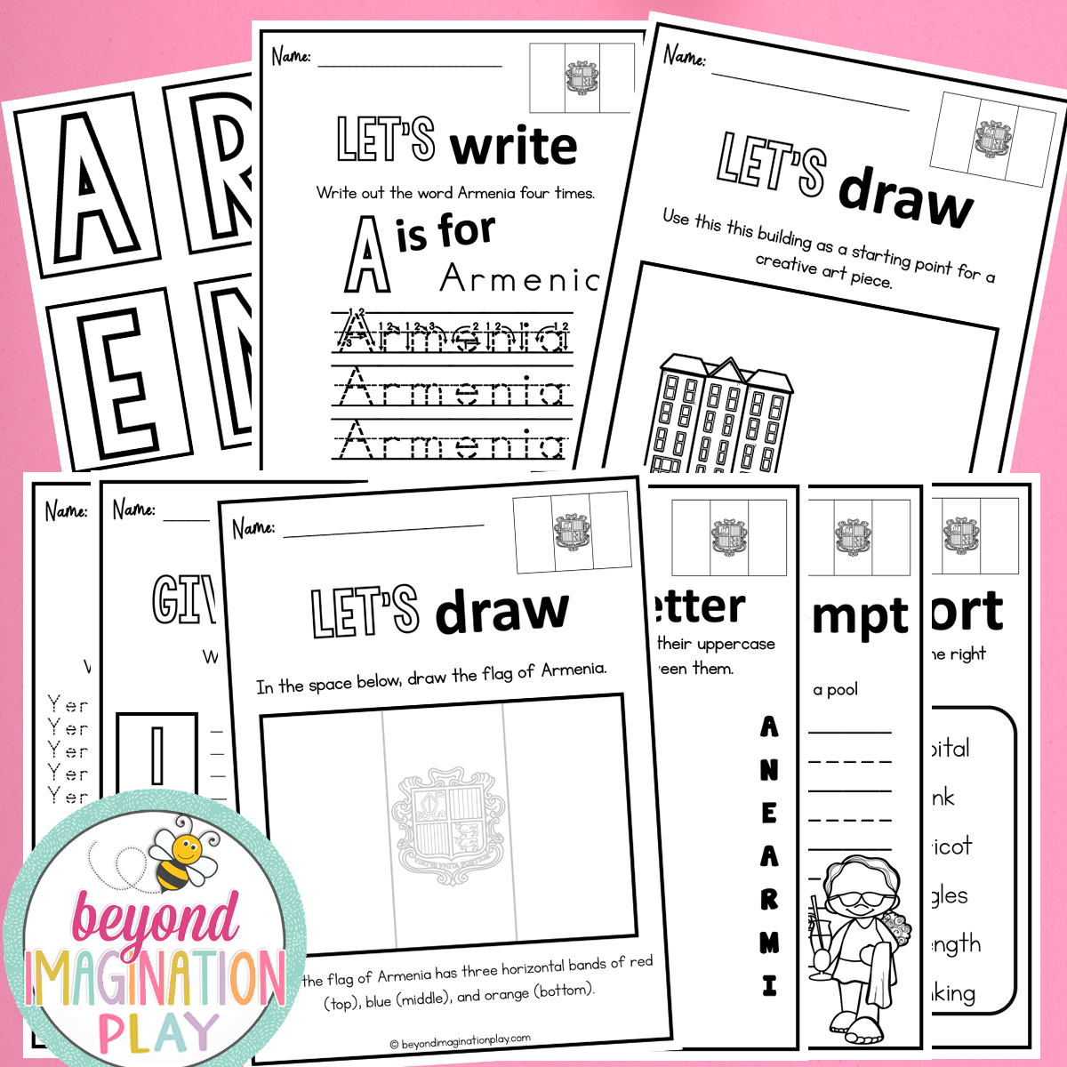 Armenia Country Study Activity Pack