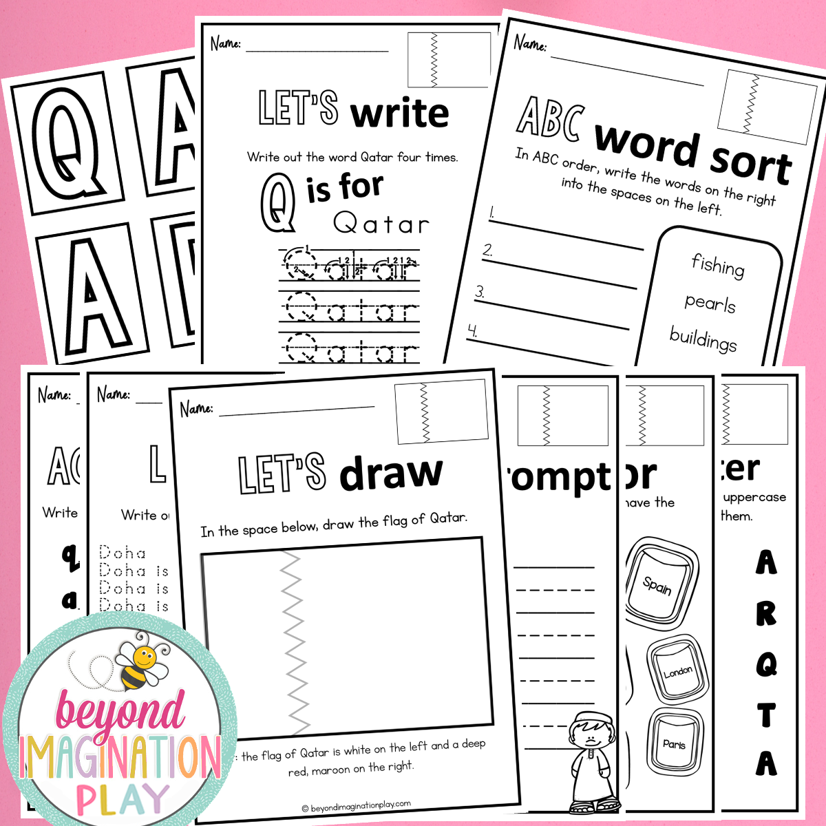 Qatar Country Study Activity Pack