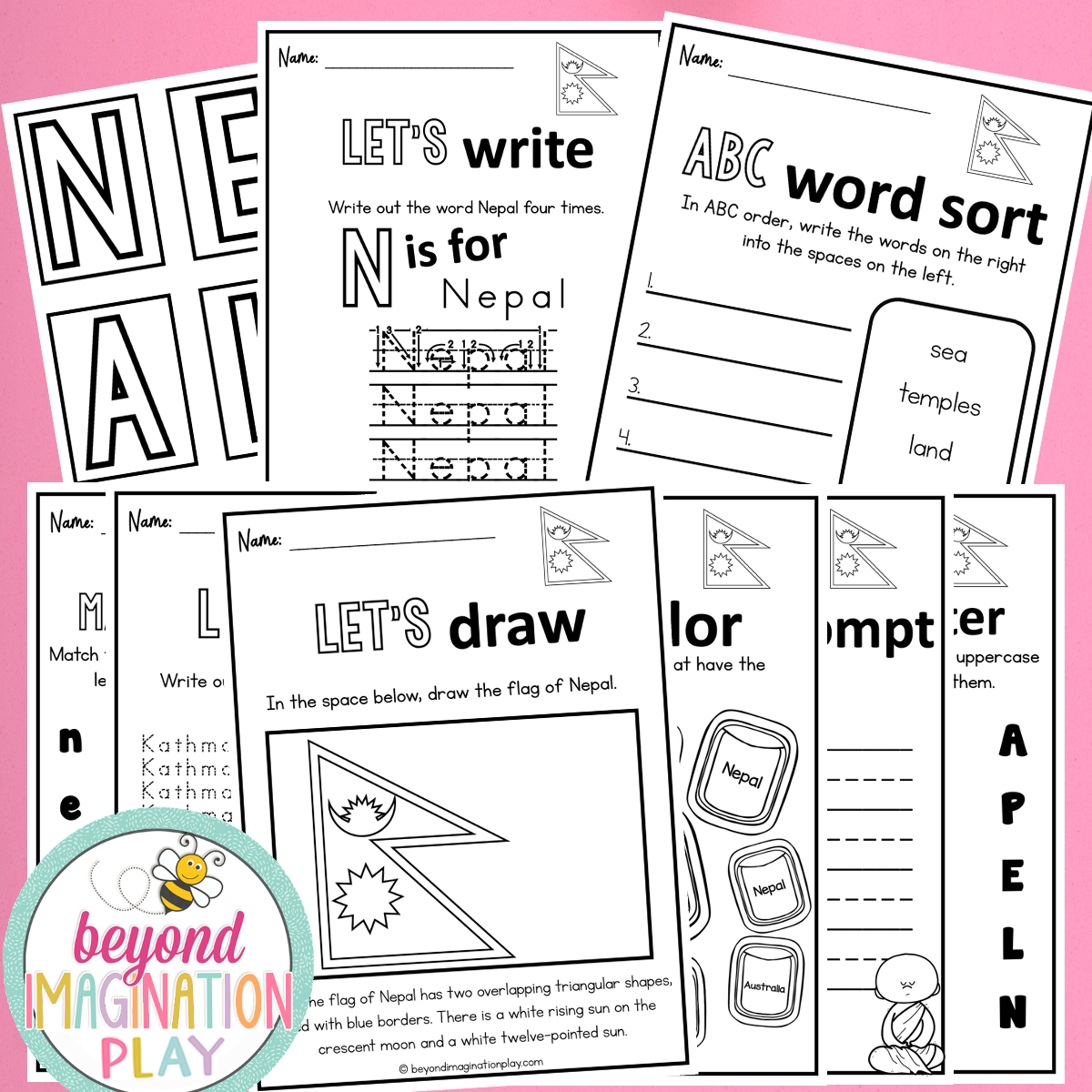 Nepal Country Study Activity Pack