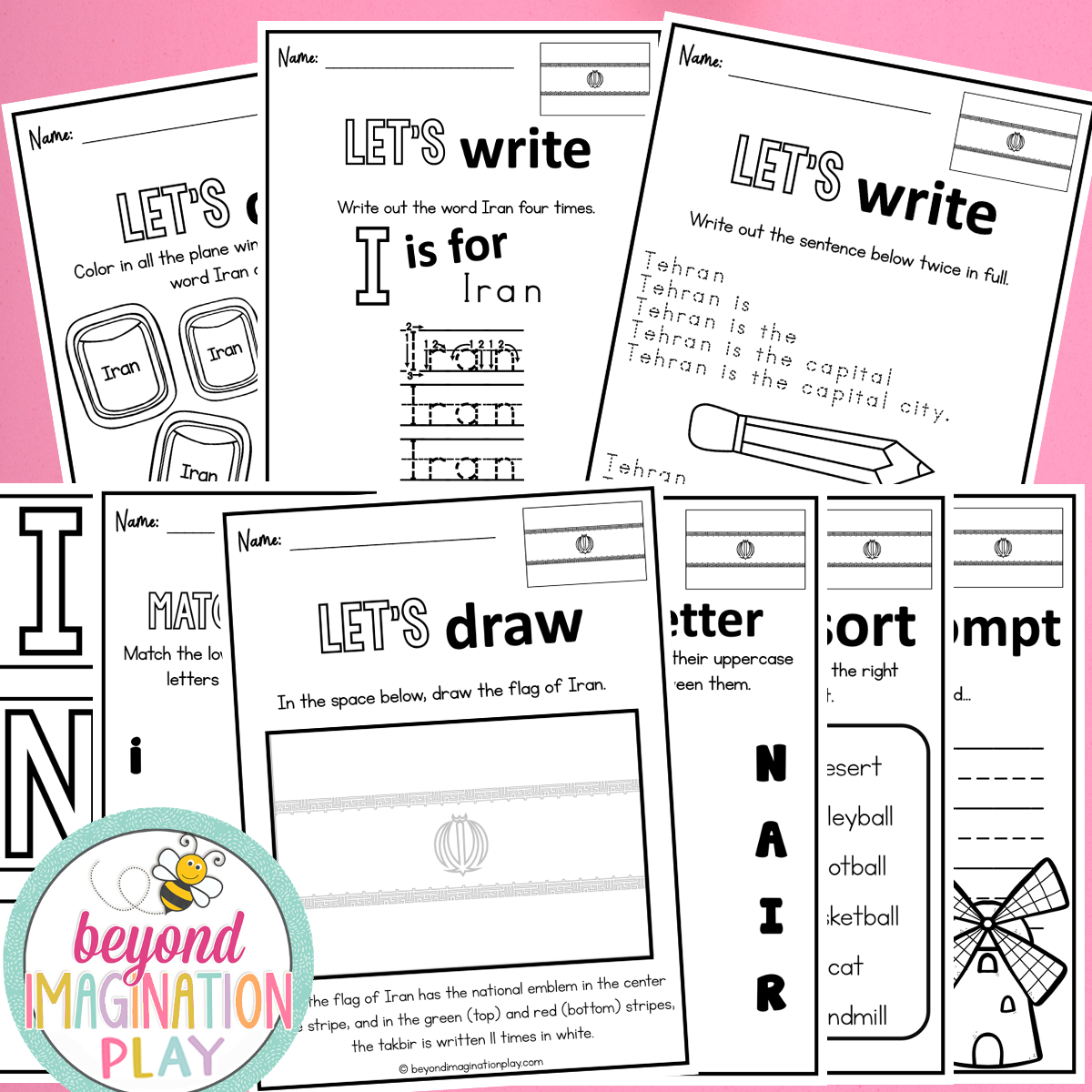 Iran Country Study Activity Pack