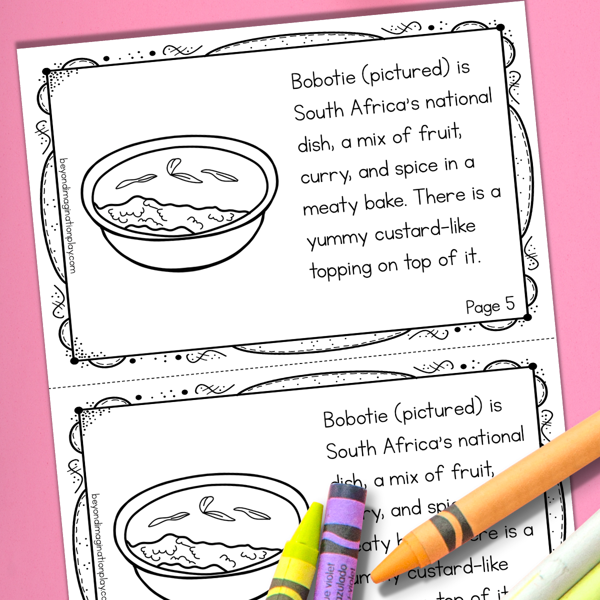 South Africa Country Study Activity Pack
