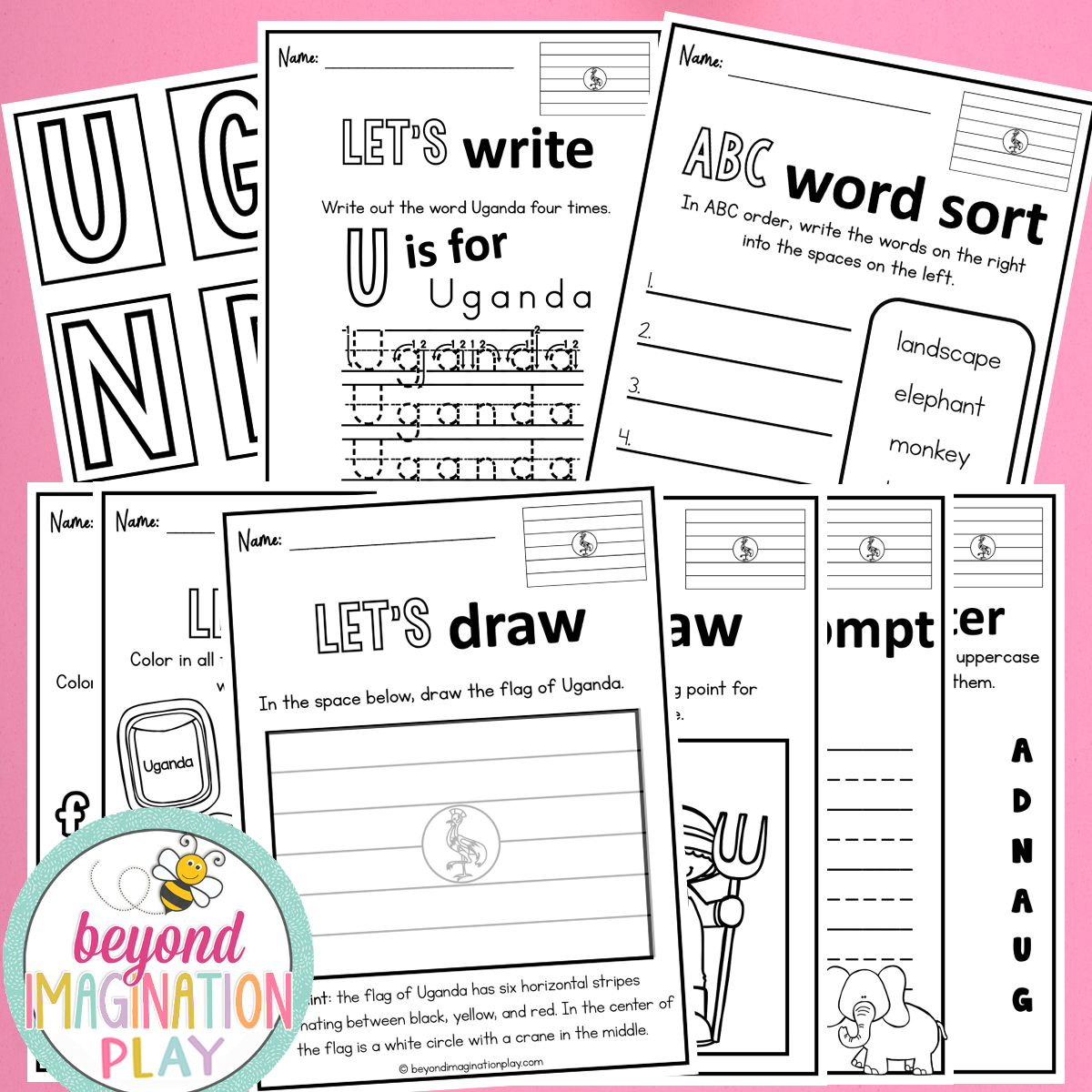 Uganda Country Study Activity Pack