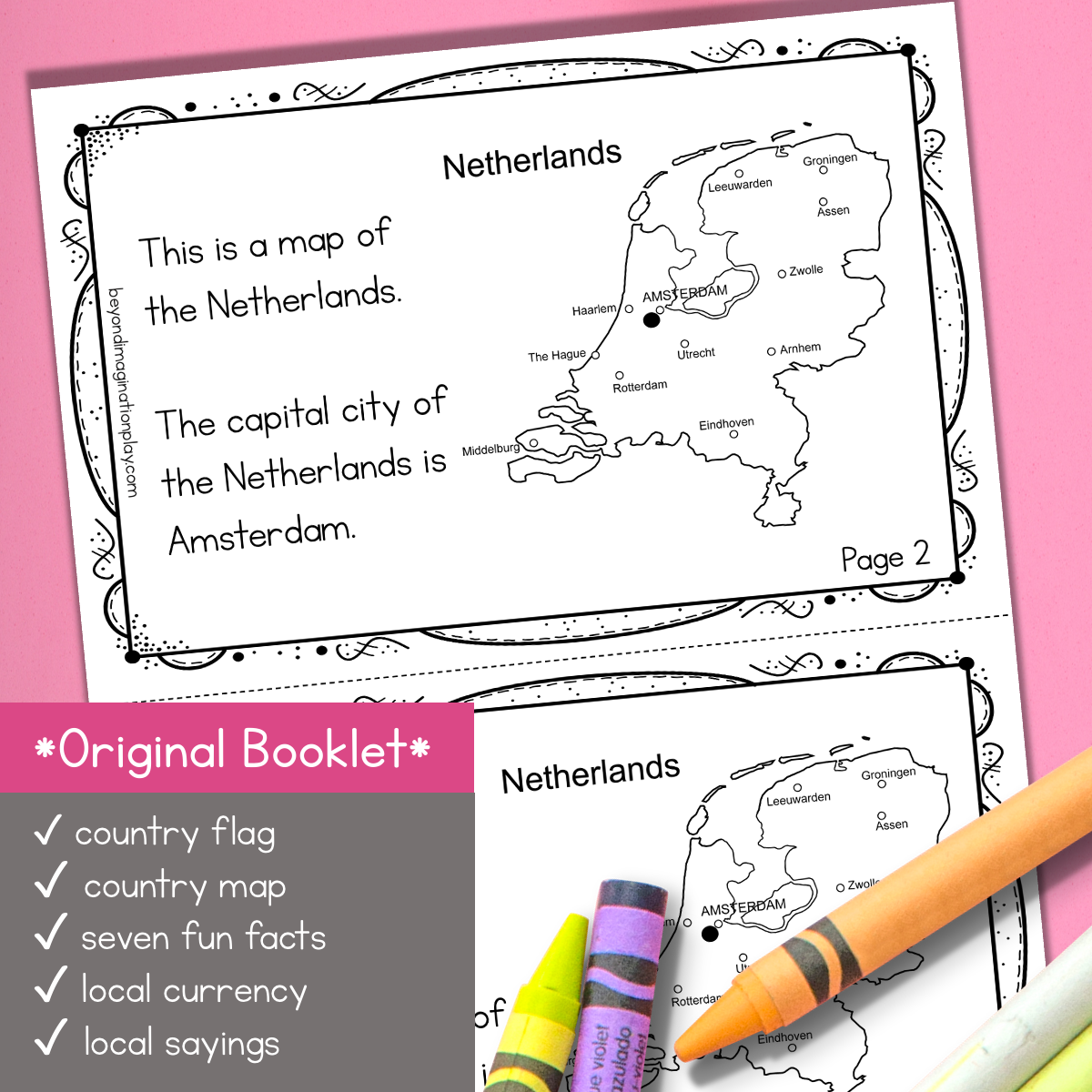 The Netherlands Country Study Activity Pack