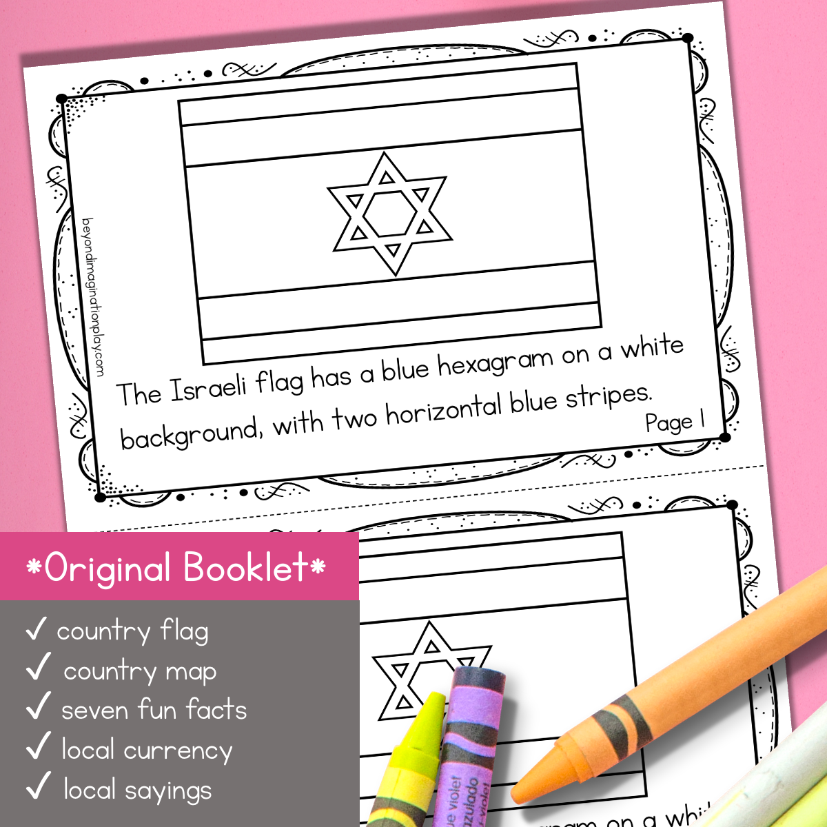 Israel Country Study Activity Pack