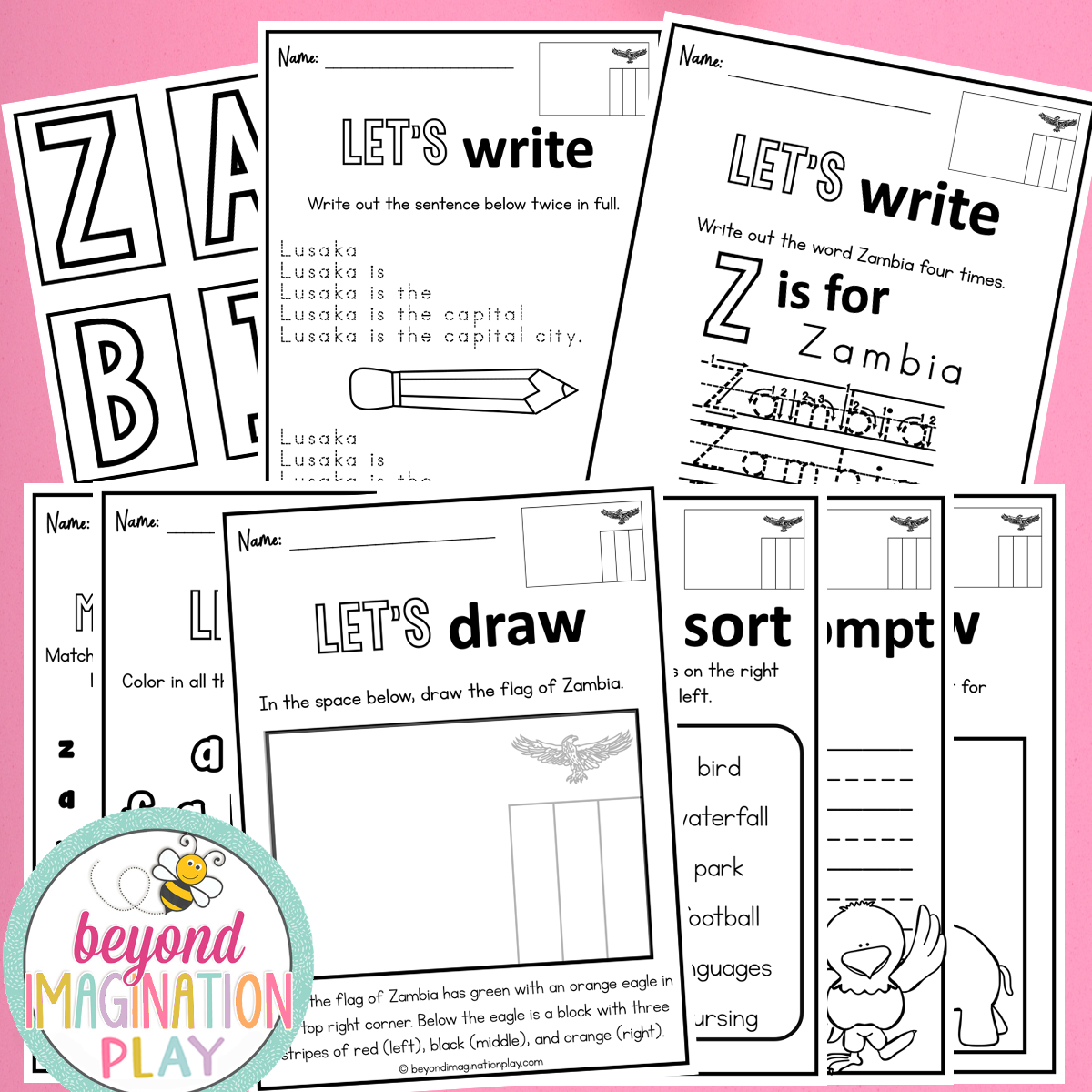 Zambia Country Study Activity Pack