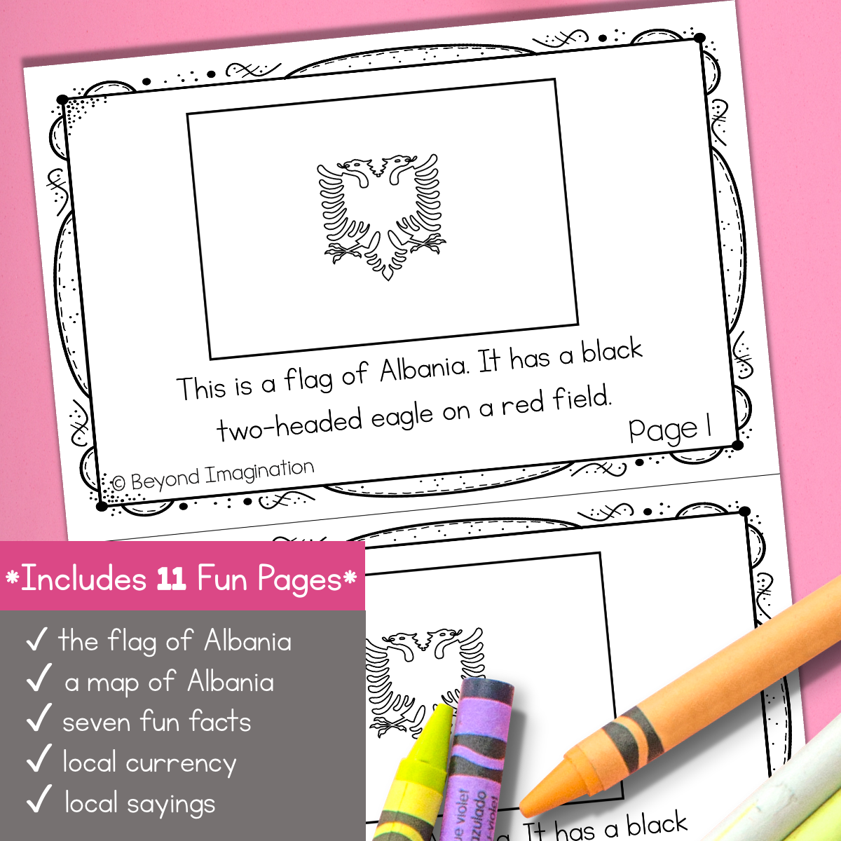 Albania Country Study Activity Pack