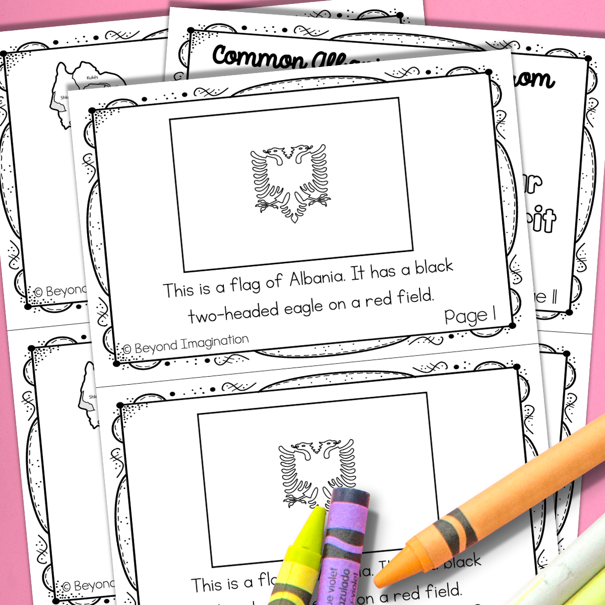 Albania Country Study Activity Pack