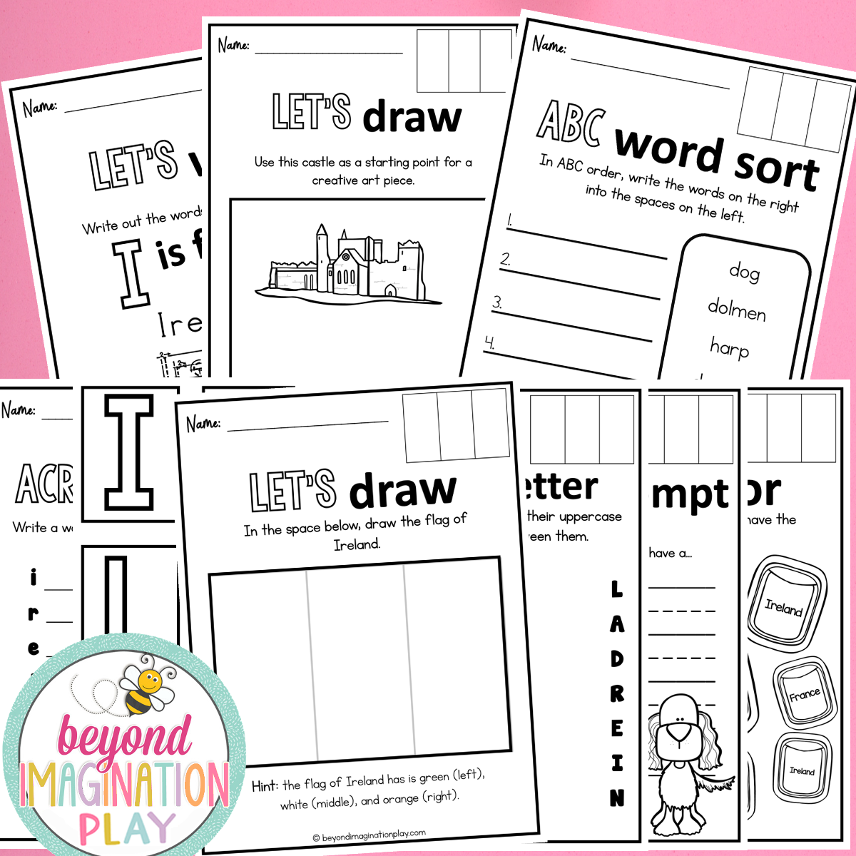 Ireland Country Study Activity Pack