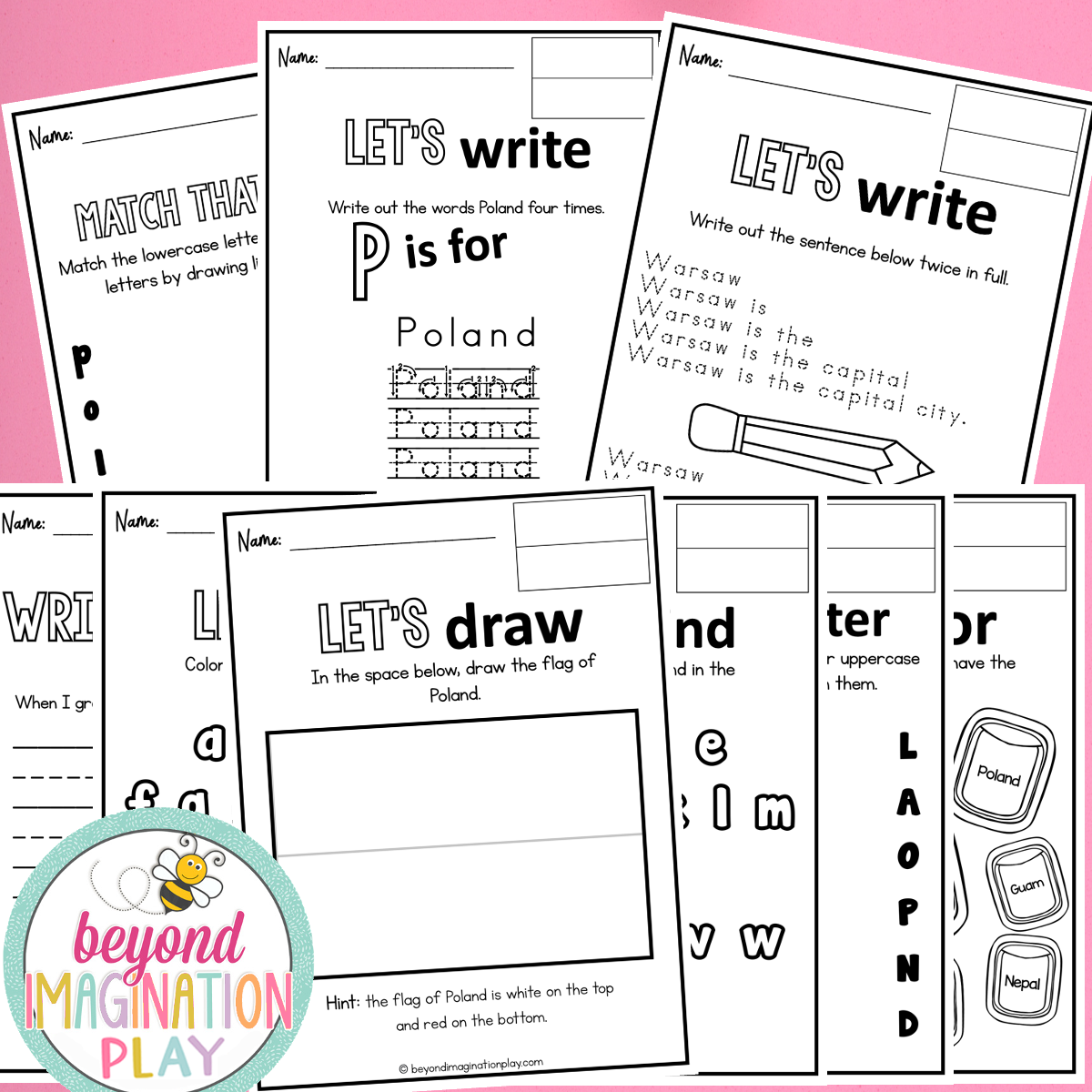 Poland Country Study Activity Pack