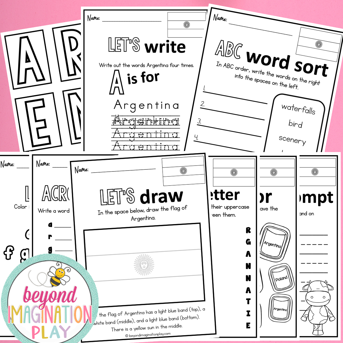 Argentina Country Study Activity Pack