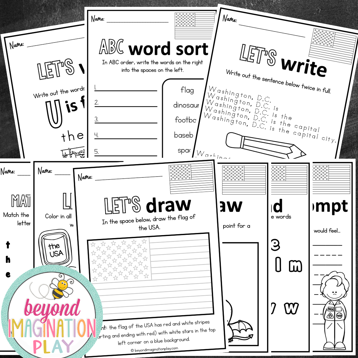 The USA Country Study Activity Pack