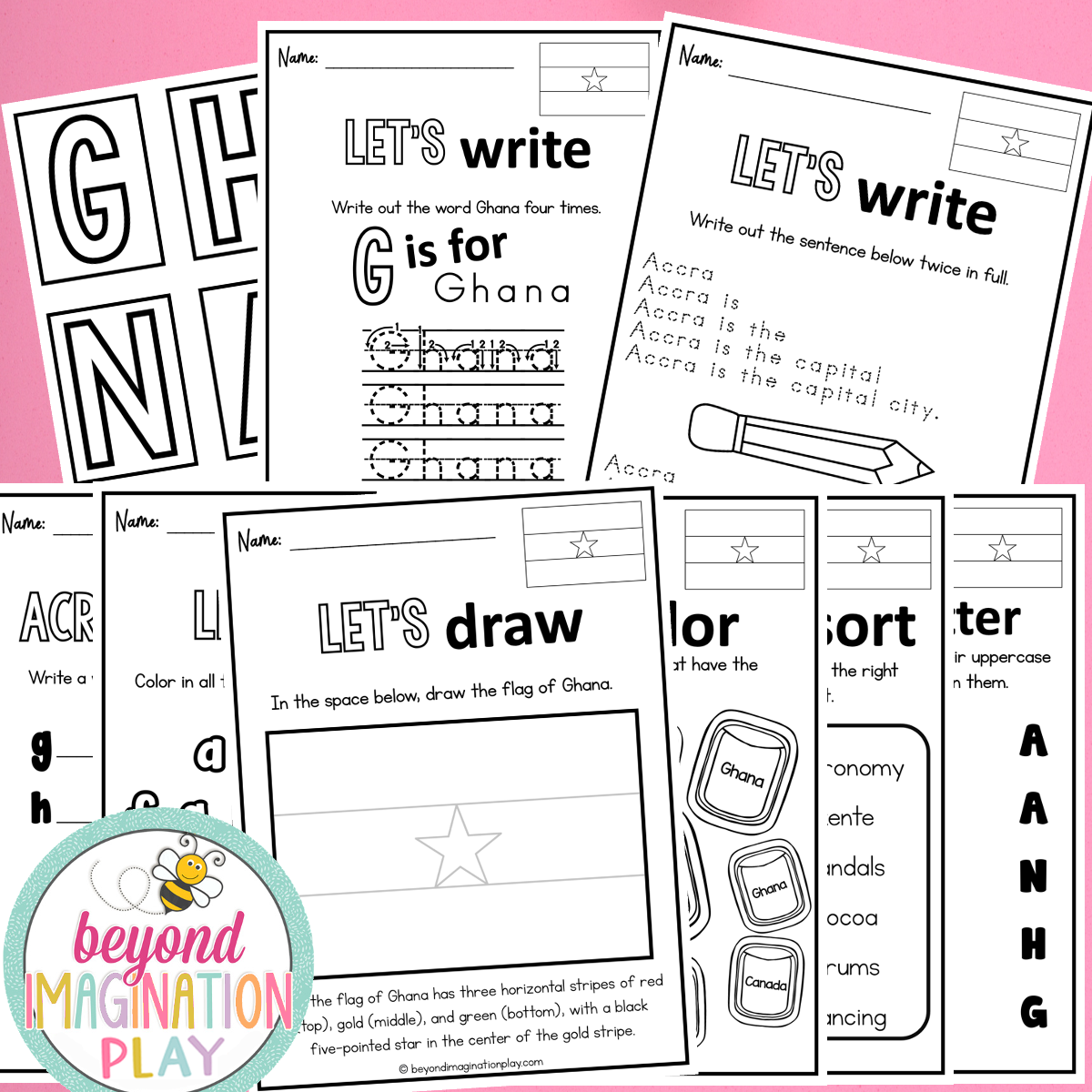 Ghana Country Study Activity Pack